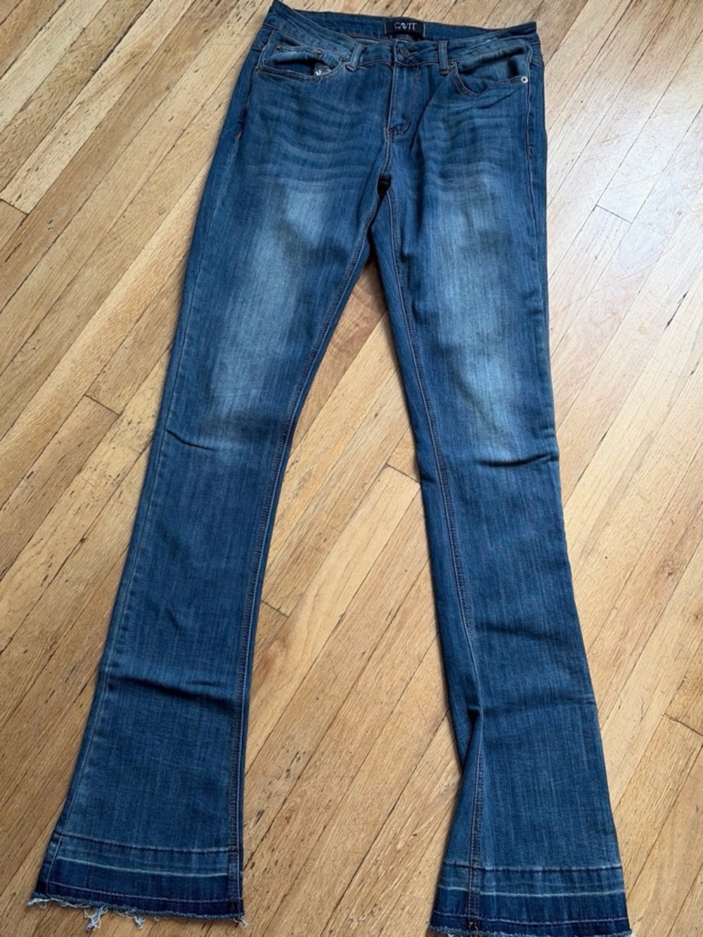 Men stock Flare Jeans in Faded Blue